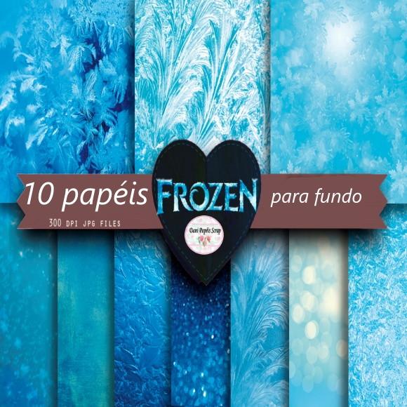 10 Papéis Digitais Frozen