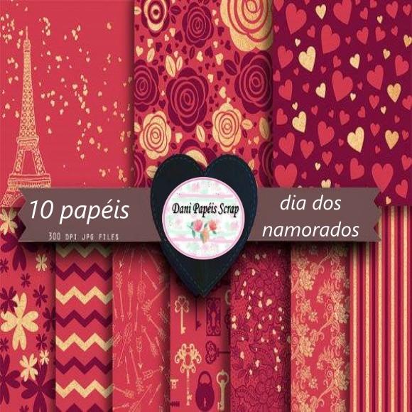 10 Papéis Digitais Dia dos Namorados