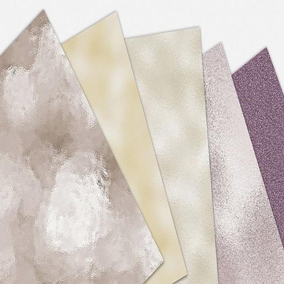 15 papéis Scrap Digital Texturas Glitter