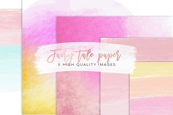 KIT 25 papéis Scrap Digital Rosa 300 DPI