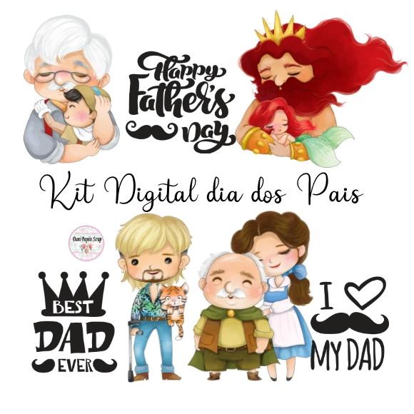 Kit Digital Dia dos Pais Kings