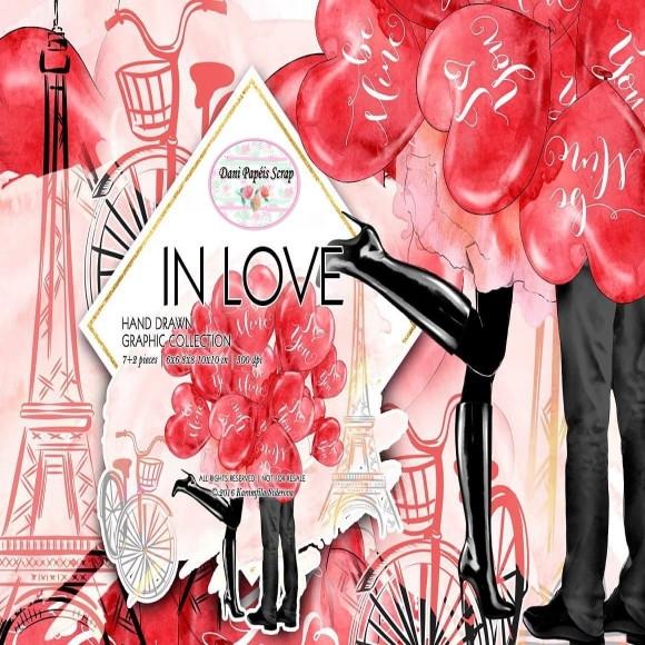 Kit Digital In Love Elementos