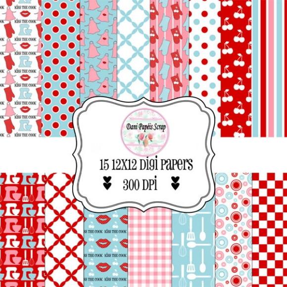 Kit Digital Kiss The Cooks