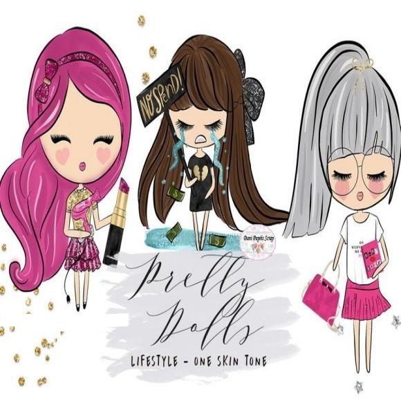 Kit Digital Meninas Louis Vuitton