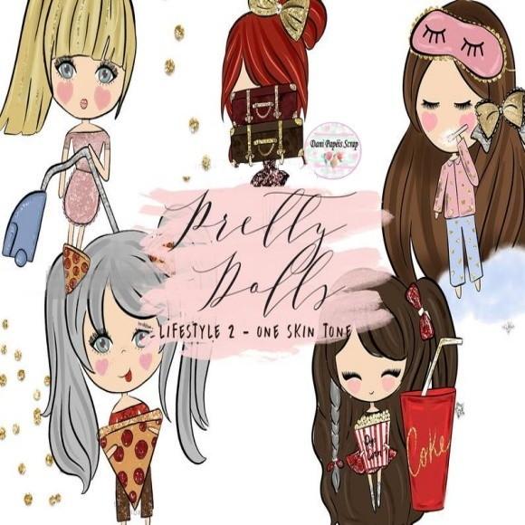 Kit Digital Meninas Louis Vuitton