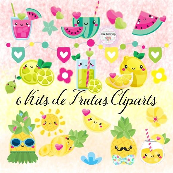 Kit Digital Scrap Frutas
