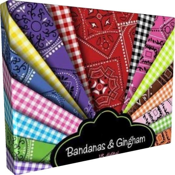 Kit Papel Digital Bandanas