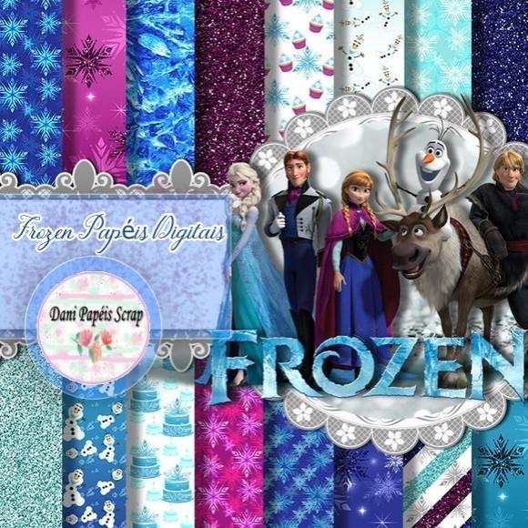 Papel Digital Frozen 1
