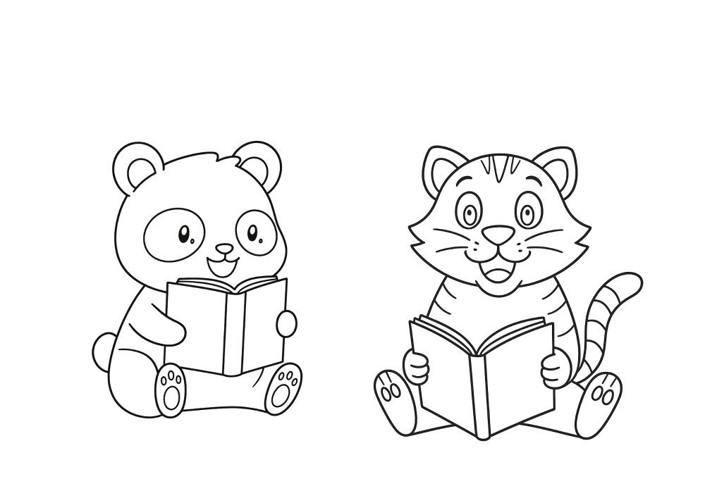 Livro de colorir Vamos Colorir PDF e PNG