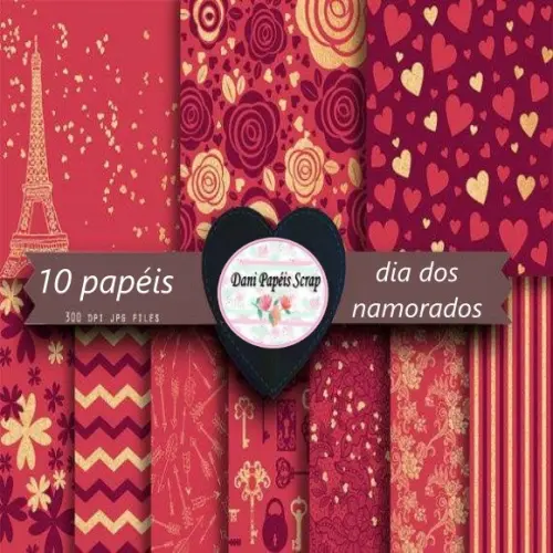 10 Papéis Digitais Dia dos Namorados