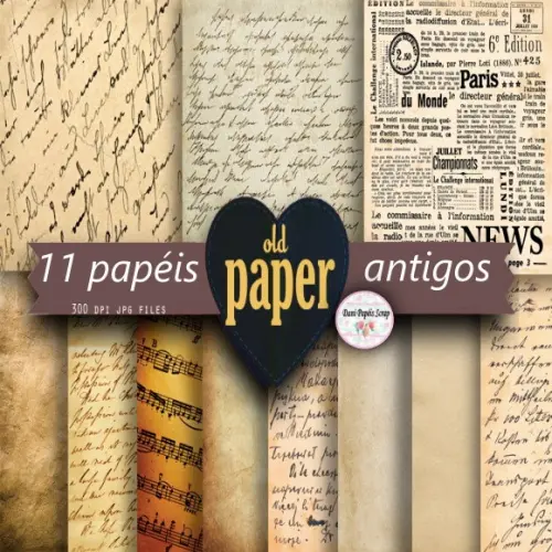 11 Papéis Digitais Antigos