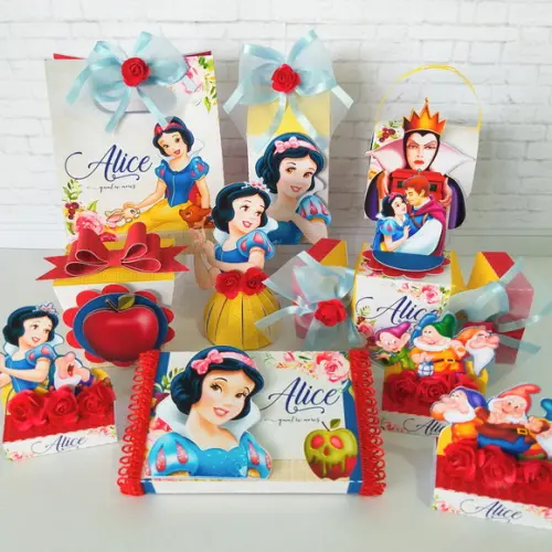 Arquivo De Corte Branca De Neve LUXO 1