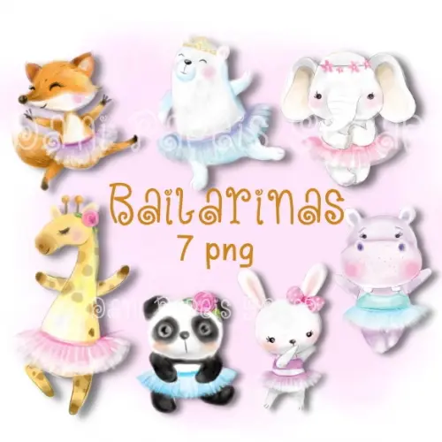 Kit Digital Bailarinas Rosa