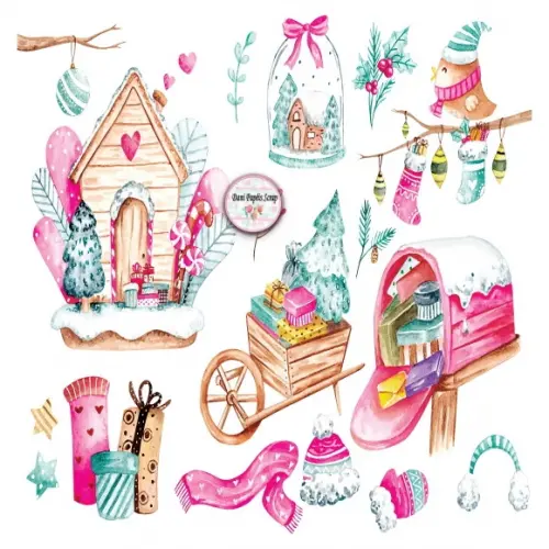 Kit Digital Christmas winter Snow