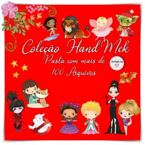 Kit Digital Coleção H4ndmek 188 Pastas