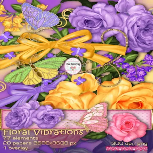 Kit Digital Floral Vibração