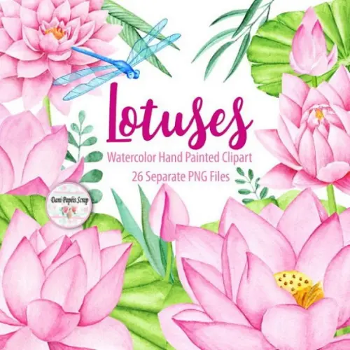 Kit Digital Flores Rosadas