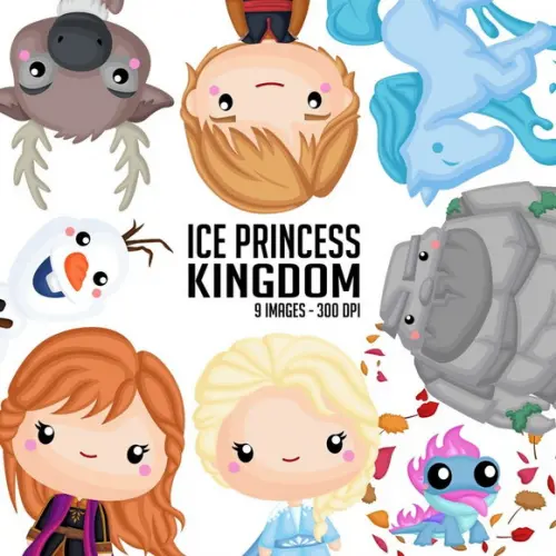 Kit Digital Ice Princess Kingdom