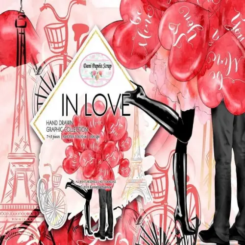 Kit Digital In Love Elementos
