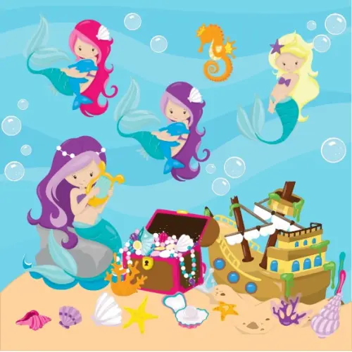 Kit Digital Meninas Sereias