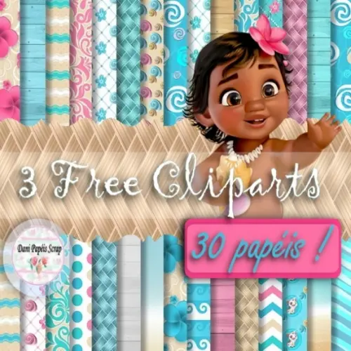 KIT DIGITAL MOANA BABY
