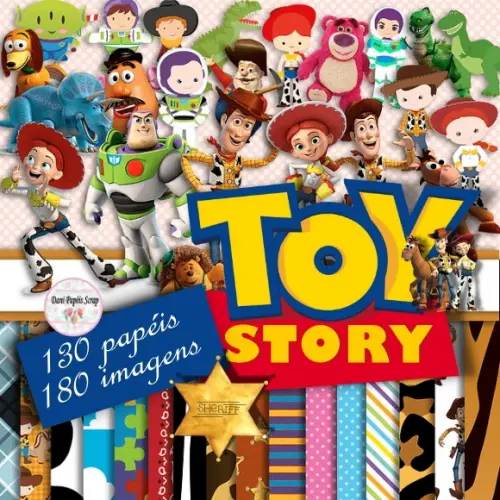 Kit Digital Papel Toy Story