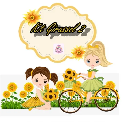 Kit Digital Scrapbook Girassol#2