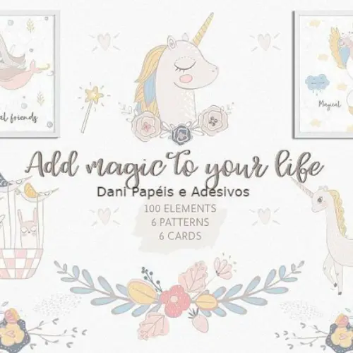 Kit Digital scrapbook mágico