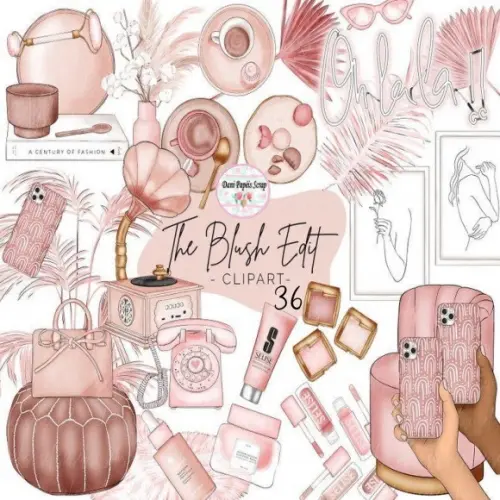 Kit Digital The Blush Edit