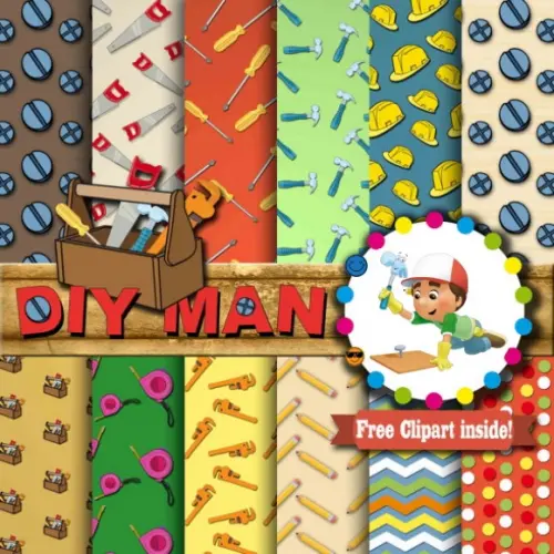 Kit Papel Digital O Construtor