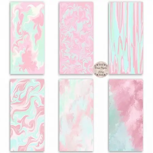 Papel Digital Rosa Shabby Chic Backgrounds 30 papéis scrap