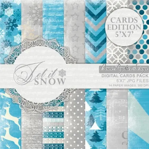 PAPEL DIGITAL SCRAP AZUL FROU