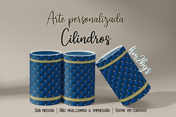 Arte Digital Para Capa De Cilindros - Príncipe Azul