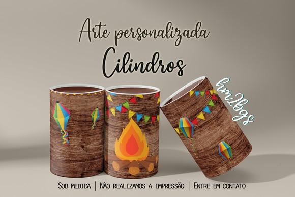 Arte Digital Para Capa De Cilindros - Festa Junina