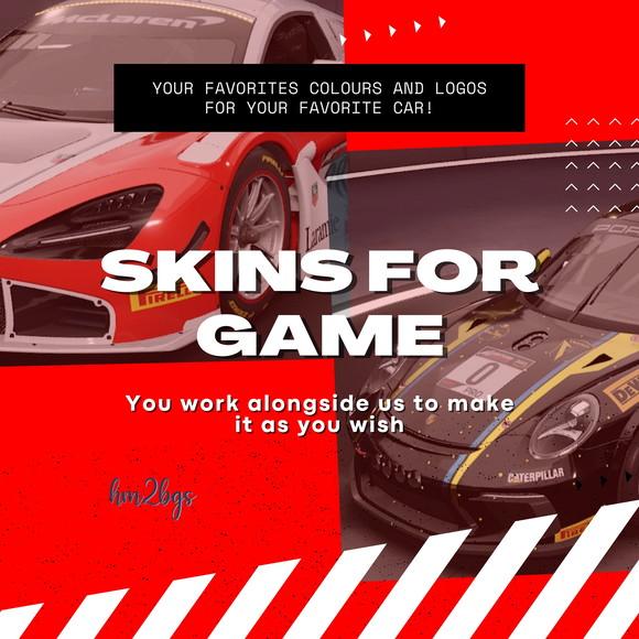 Skin para jogo (ACC)/ skin for game ACC