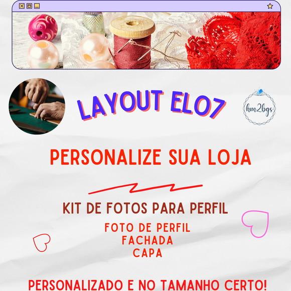 Loja Elo7 Personalizada - Banner, Foto e Capa (kit)