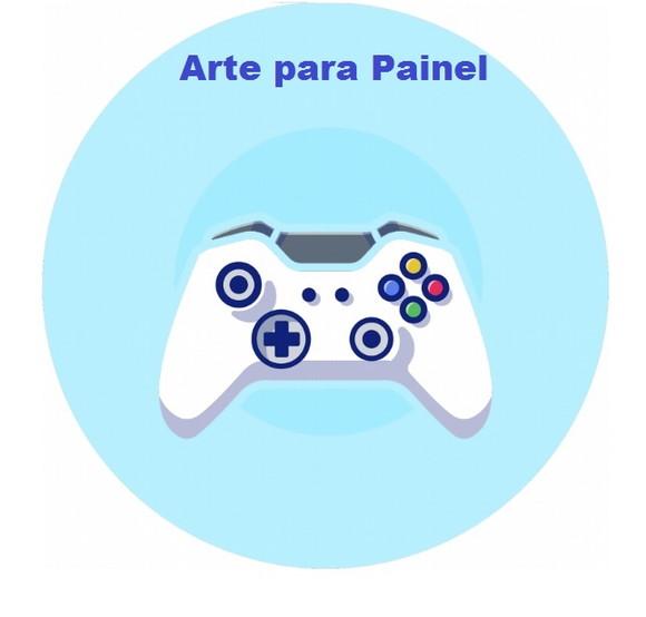Painel Para Impressão - Arte Digital Tema Videogame