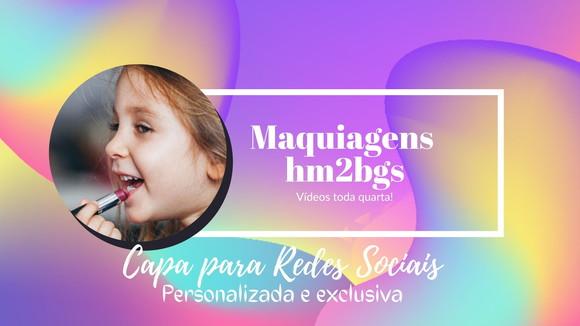 Capa para redes sociais - arte digital - modelo 2