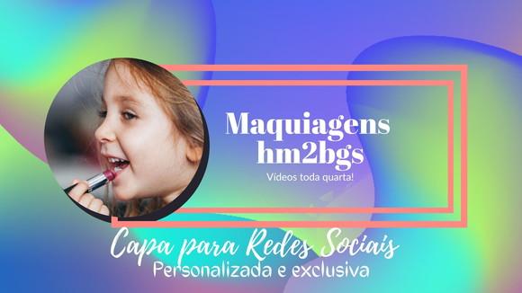 Capa para redes sociais - arte digital - modelo 3