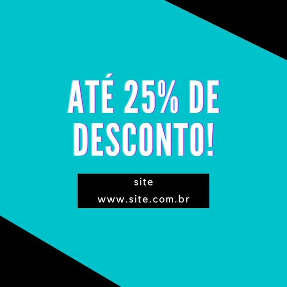 Postagem para redes sociais / panfleto sem animação
