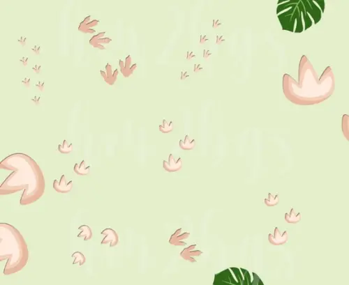 Arte Digital Para Painel Ou Tapete - Tema: Dinossauro