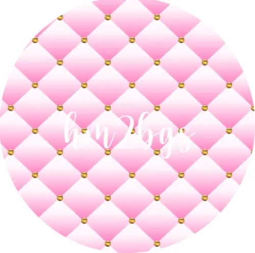 Arte Digital Para Painel - Almofada Rosa Princesa