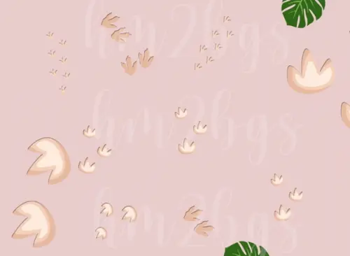 Arte Digital Para Painel Ou Tapete - Tema: Dinossauro