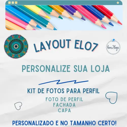 Kit para Layout Elo7 - Banner, Foto e Capa (kit)