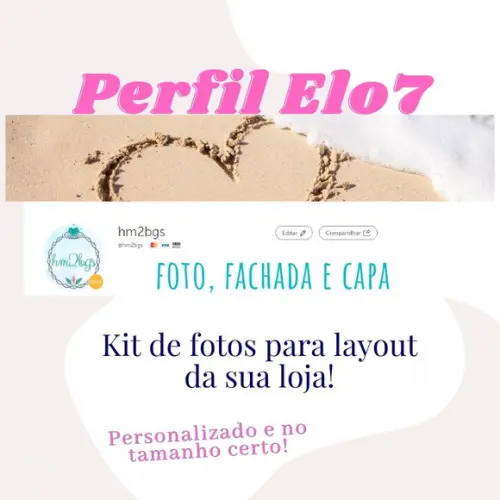 Kit para Layout Elo7 - Banner, Foto e Capa (kit)
