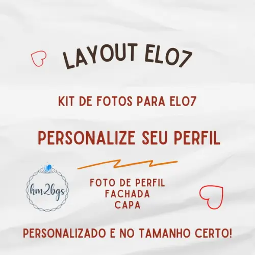 Loja Elo7 Personalizada - Banner, Foto e Capa (kit)