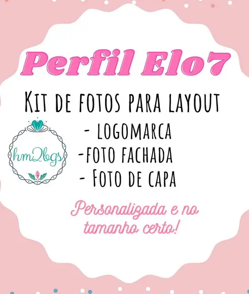 Layout para Elo7 - Banner, Foto e Capa (kit)