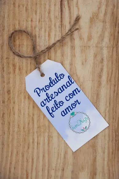 Tag/ Etiqueta Personalizada - Arte Digital para Impressão
