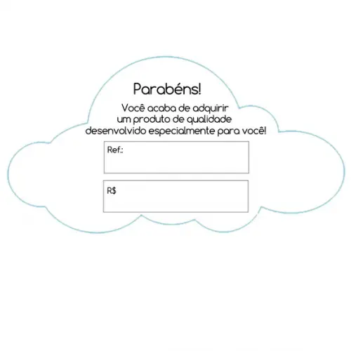 Tag/ etiqueta personalizada - Arte digital para impressão