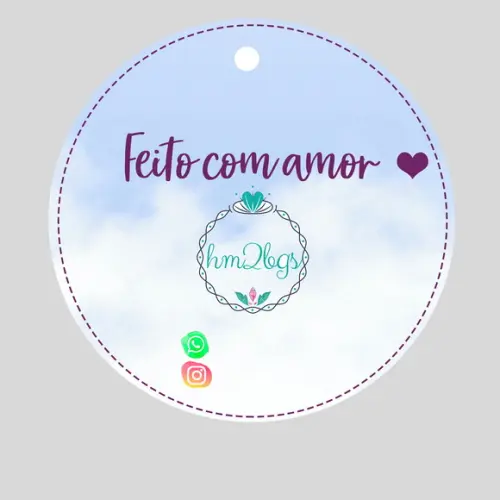 Etiqueta Personalizada - Arte Digital para Impressão